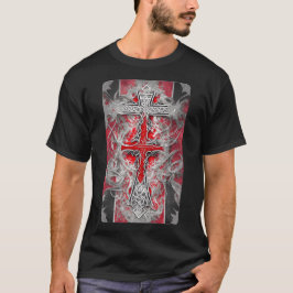 Cruz gótica tatutaje 48 t shirt