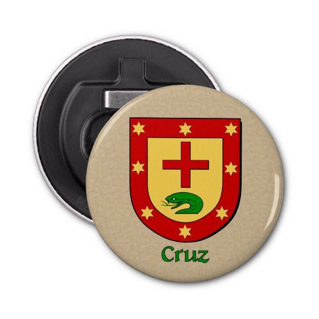 Cruz Historical Arm Shield Flasköppnare (Framsidan)