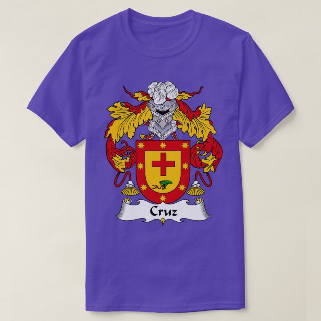 Cruz Jackar Arm Family Crest T Shirt (Design framsida)