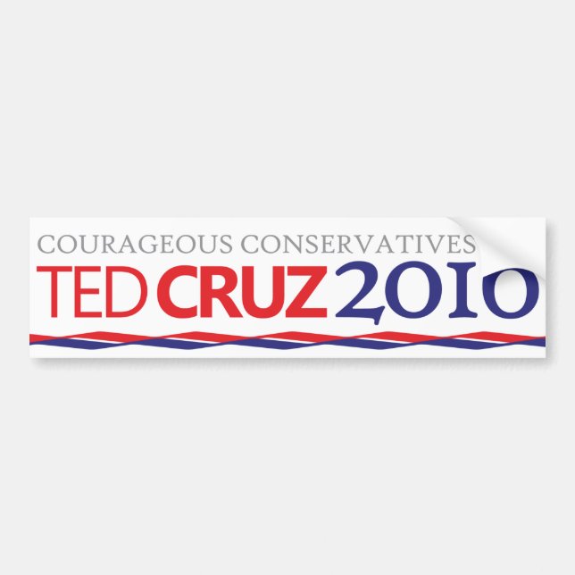 Cruz konservativbildekal bildekal (Framsidan)
