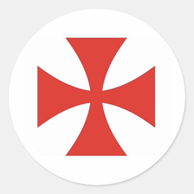 Cruz Patea Runt Klistermärke (Framsida)