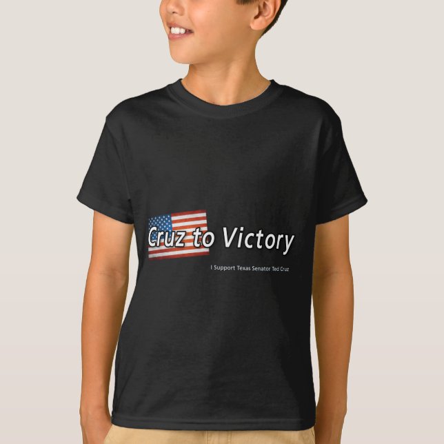 Cruz till segern t-shirt (Framsida)
