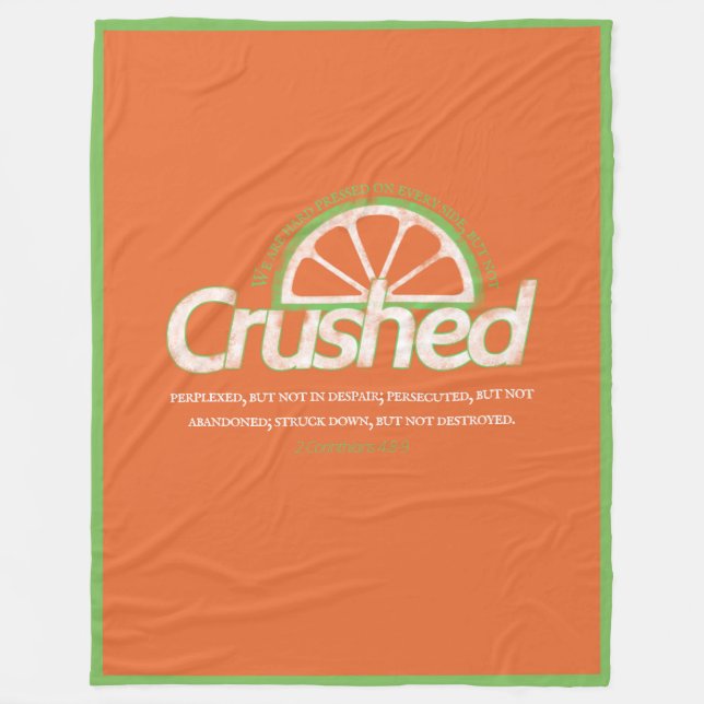 Cruzed Fleece Blanket (Framsidan)