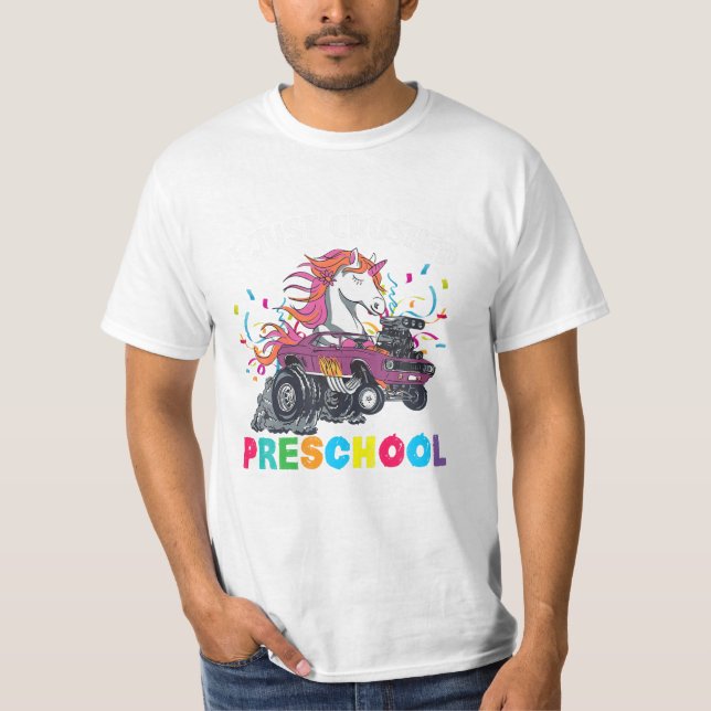 Cruzed PreSchool Girl Unicorn T Shirt (Framsida)