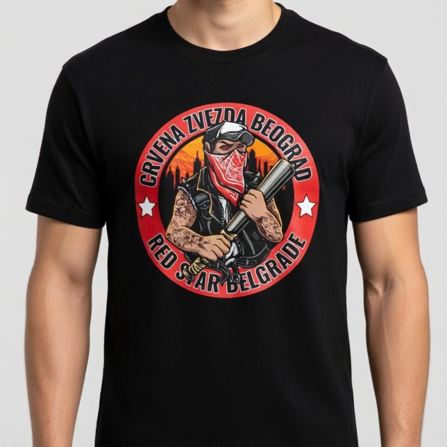 Crvena Zvezda Beograd / Red Star Belgrad T Shirt (Skapare uppladdad)