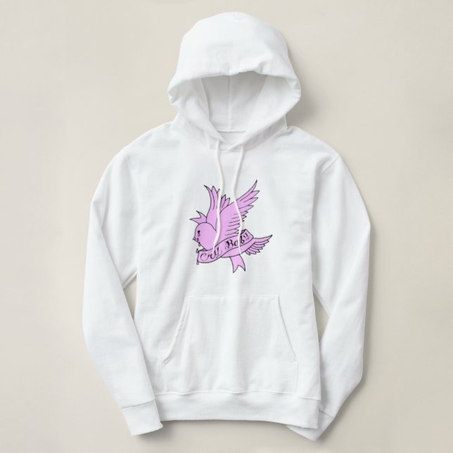 Crybaby Lil Peep rosa T Shirt (Design framsida)