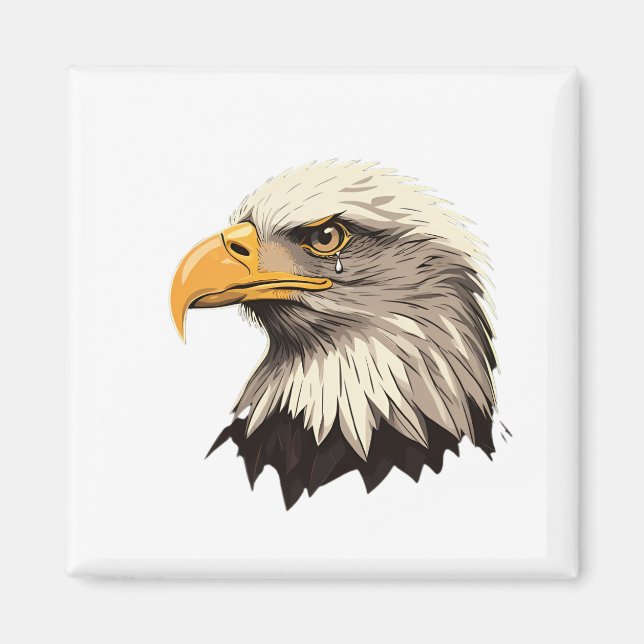 Crying Eagle magnet (Framsidan)