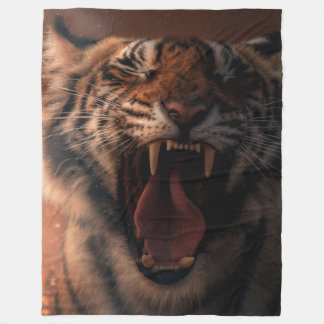 Crying Tiger - Fleecedecke Fleecefilt