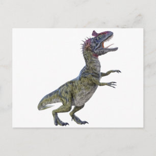 Cryolophosaurus in Side Profile Vykort