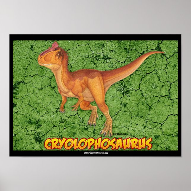 Cryolophosaurus Poster (Framsidan)