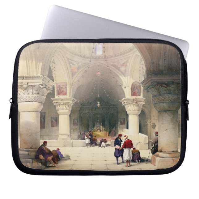 Crypten av den heliga sepulchren, Jerusalem, Laptop Sleeve (Framsidan)