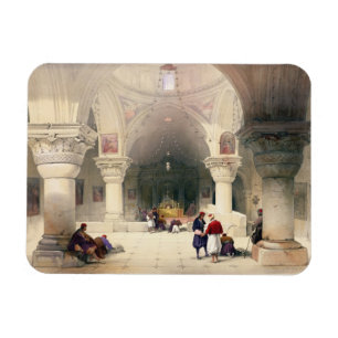 Crypten av den heliga sepulchren, Jerusalem, Magnet