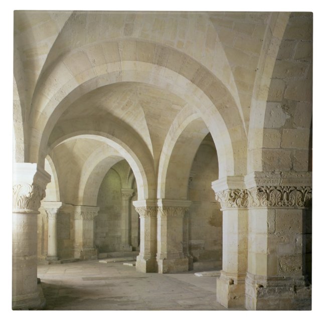 Crypten, c.1144 (fotoet) kakelplatta (Framsidan)