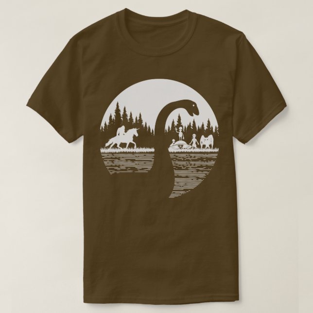 Cryptid Animals T Shirt (Design framsida)