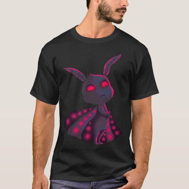 Cryptid Baby Mothman Folklore T Shirt (Framsida)