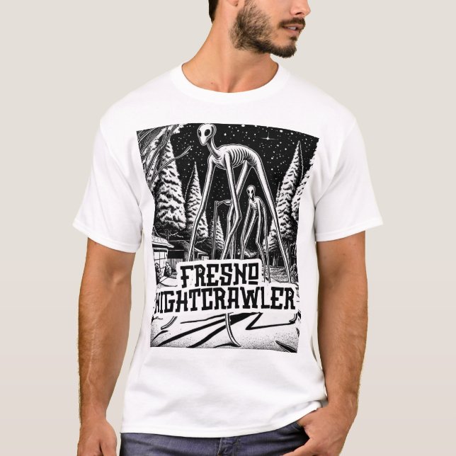 Cryptid Conspiracy - Fresno Nightcrawler T Shirt (Framsida)