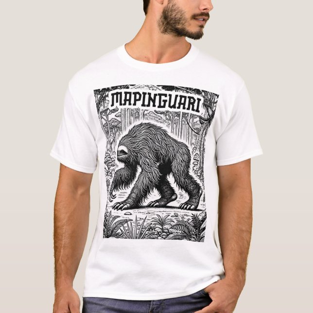 Cryptid Conspiracy - Mapinguari T Shirt (Framsida)