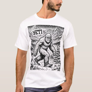 Cryptid Conspiracy - Yeti T Shirt