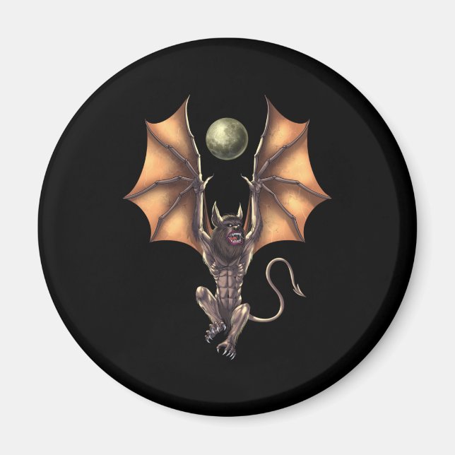 Cryptid Creature Ahool Magnet (Framsidan)