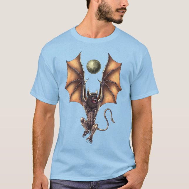 Cryptid Creature Ahool T Shirt (Framsida)