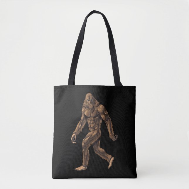 Cryptid Creature Bigfoot Tygkasse (Framsida)