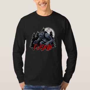Cryptid Home of the Michigan Dogman 2 T Shirt