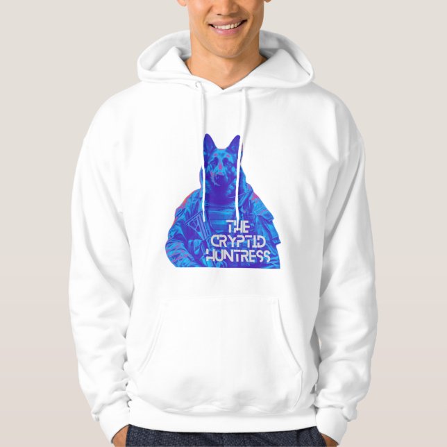 Cryptid Huntress Dogman Hoodie (Framsida)