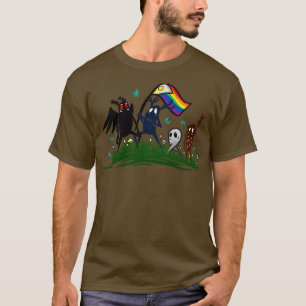 Cryptid Pride Mothman Fresno Nightcrawler Forest G T Shirt