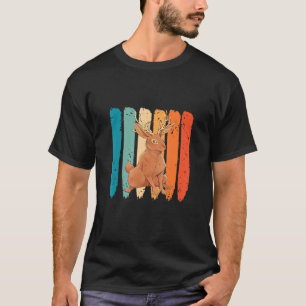 Cryptid Rabbit Retro Jackalope Cryptozoology Jackr T Shirt