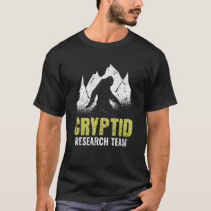 Cryptid Research Team Cryptozoology T Shirt