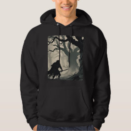 Cryptidas skog hoodie