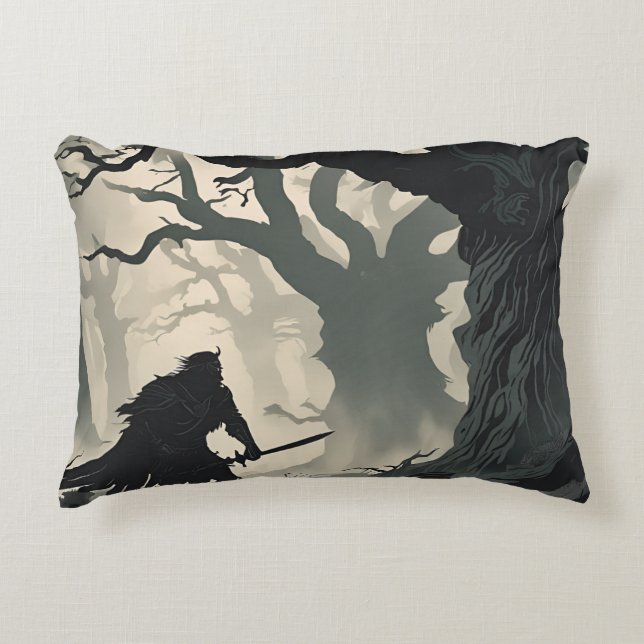 Cryptidas skog prydnadskudde (Framsidan)