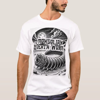 Cryptidkonspiration - Mongoliets död Mask T Shirt
