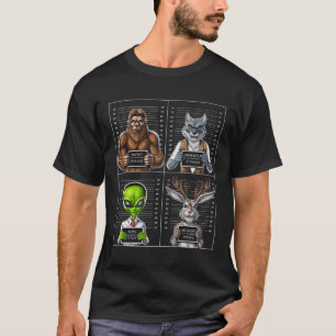 Cryptids Mugshot T Shirt