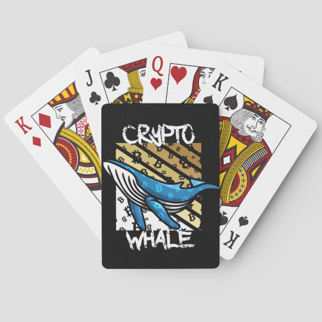 Crypto Btc Whale - Kryptomynt Casinokort (Baksidan)