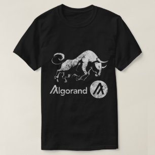 Crypto Bull Futuristisk blockkedjeinvestorart T Shirt