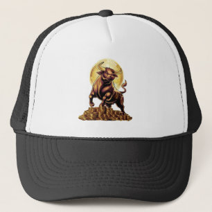 Crypto Bull Hat Keps