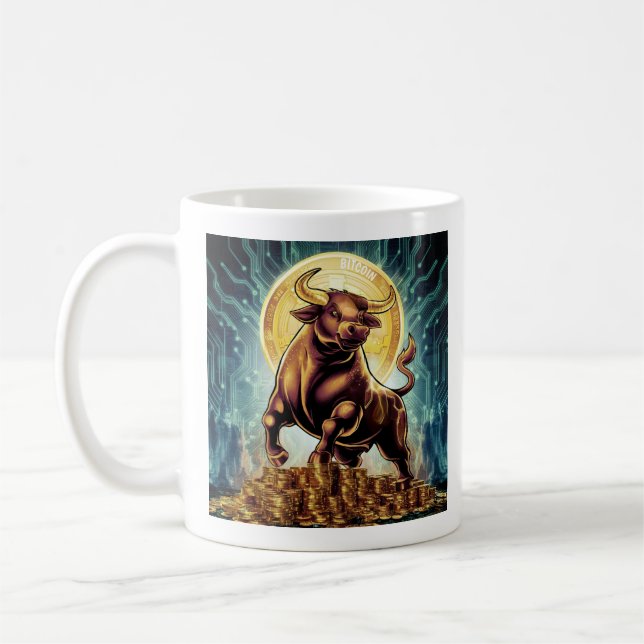 Crypto Bull Kaffemugg (Vänster)