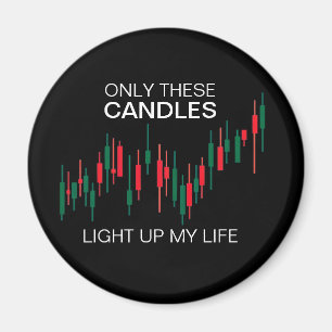 Crypto Candlesticks Personlig Magnet