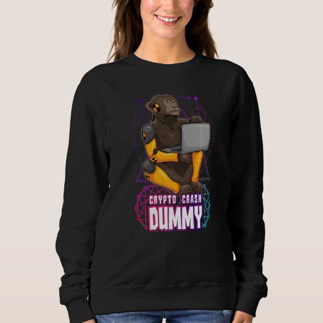 Crypto Crash Dummy T Shirt (Framsida)