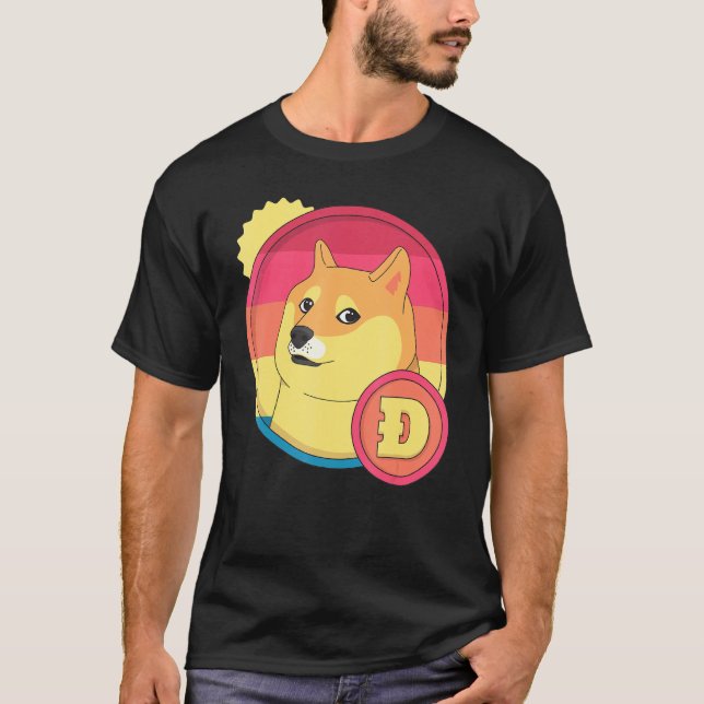 Crypto Doge T Shirt (Framsida)