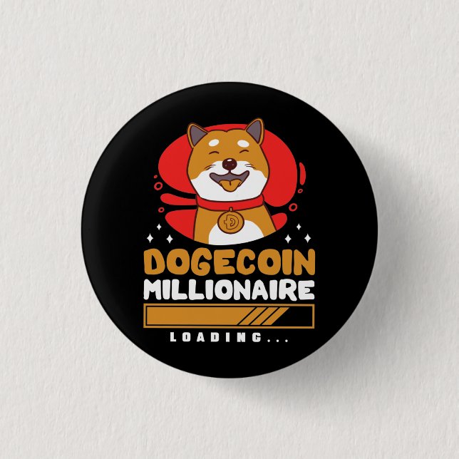 Crypto DogeCoin Millionaire Loading Knapp (Framsida)