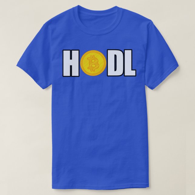 Crypto HODL T Shirt (Design framsida)