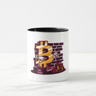 Crypto Hustler: Bitcoin Street Kung Mugg
