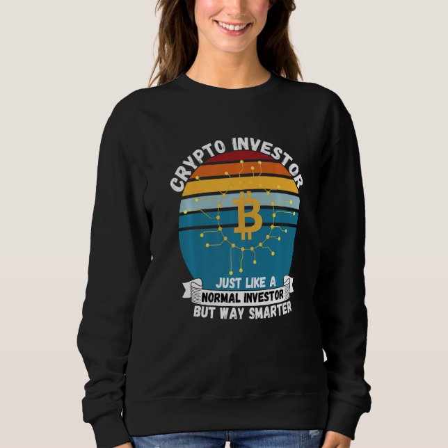 Crypto Investor Plan B Hodl Crypto Blockchain  Cry T Shirt (Framsida)