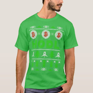 Crypto jul Ugly Sweater T Shirt
