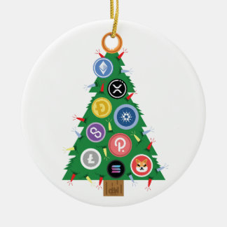 Crypto Julgran Cryptocurrency Ornament