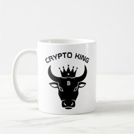 Crypto Kung Personlig Kaffemugg