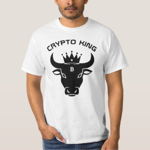 Crypto Kung Personlig White T Shirt
