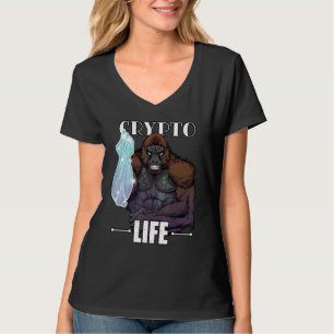 Crypto Life Diamond Händer Memes Manar Women Pappa T Shirt